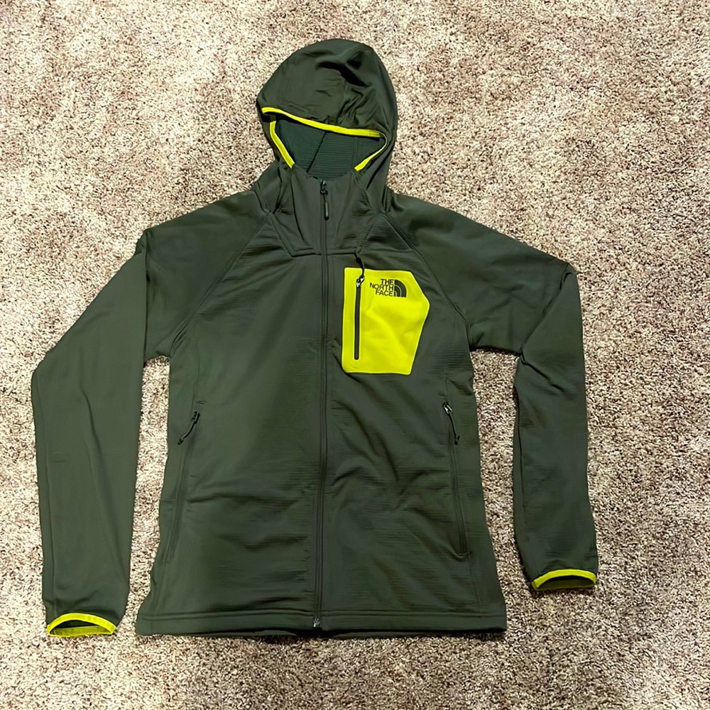 The North Face Borod Hoodie Fleece Men’s Medium Green